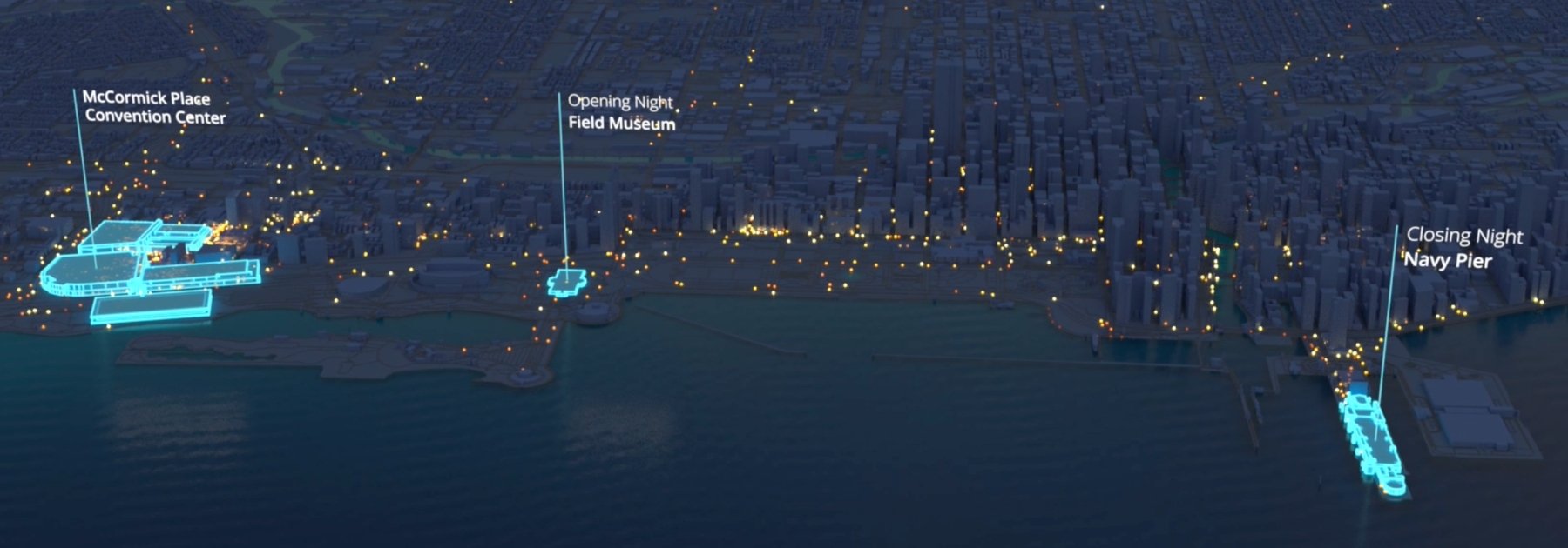 How Attendees Moved Through the City 1