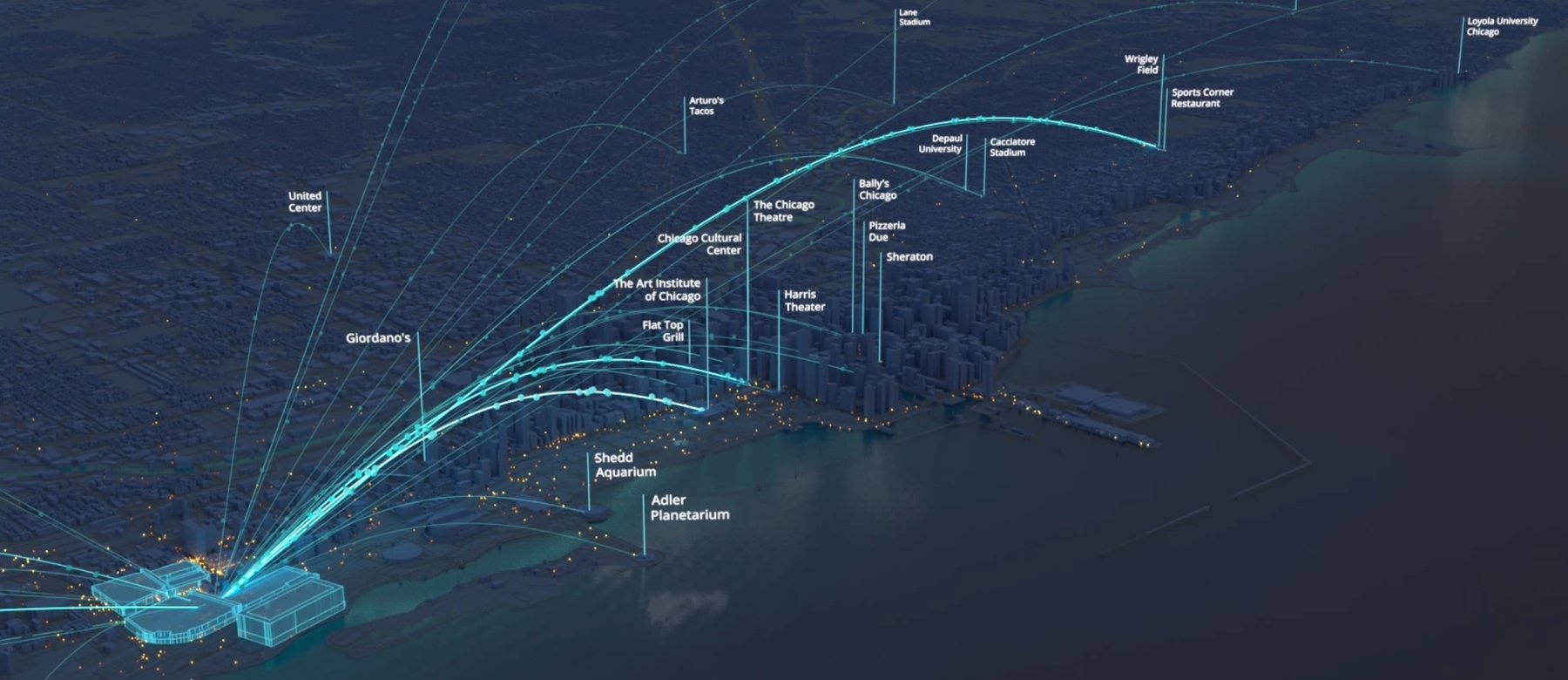 How Attendees Moved Through the City 2