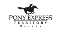 Pony Express Territory Logo Black
