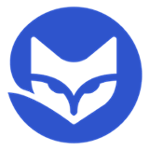 Fox Logo blue small